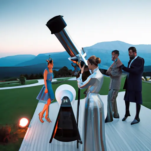 astronomy with telescope